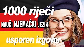 1000 ključnih riječi u njemačkom: Jednostavno i učinkovito učenje