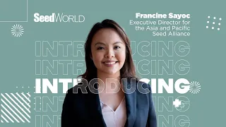 Seed World - Introducing - Francine Sayoc