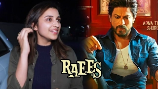 Parineeti Chopra WATCHES Shahrukh Khan's RAEES At PVR Cinema