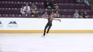 2015 ISU Jr. Grand Prix- Colorado Springs Ladies Free Skate Alizee CROZET FRA