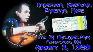 Anderson, Bruford, Wakeman, Howe - Live In Philadelphia - August 3rd, 1989