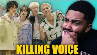 FIRST TIME REACTING TO 위너(WINNER)의 킬링보이스를 라이브로! Killing Voice | REACTION