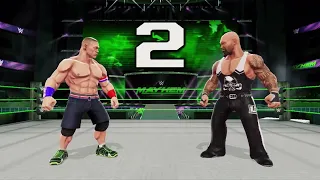 WWE MAYHEM_ LUKE GALLOWS  VS. RAW  JUMMY USO & JOHN CENA  SERVIVER SERIES March, 2024.