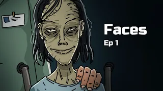 Faces. Ep 1: Mother. (Horror animation)