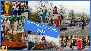 Sfilata di mezza Quaresima Bergamo 2024 4k