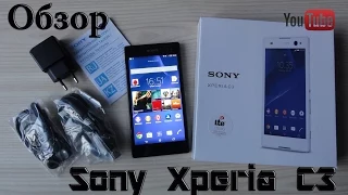 Sony Xperia C3 D2533 Обзор смартфона+(тест игр)