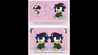 Sonadow comic not sure of what the name is #sonadow