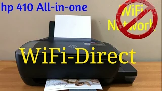 HP 410 || 415 || 416 || 419 printer || Print using WiFi Direct || without modem or router.