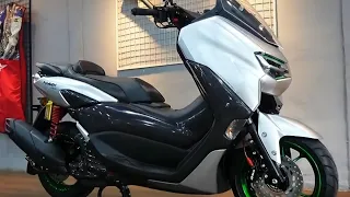 YAMAHA NMAX 155 Accesories First Look Walkaround