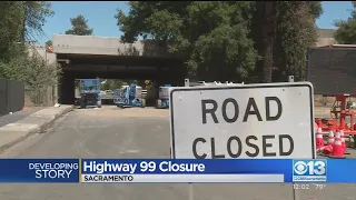 No Major Headaches On 1st Commute Of Highway 99 Closure