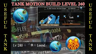 TANK MOTION (1H-SHIELD) BUILD LEVEL 240 With Explanation - Latest Update CAP