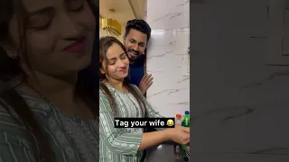 Tag your wife 😂 | Shorts | Vj Pawan Singh | Rashmitha Poojary