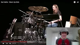 KAI HAHTO - DRUM SOLO REACTION - Nightwish