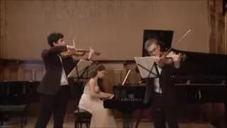 Moszkowski: Suite for Two Violins and Piano in g minor, op. 71 1. Allegro energico