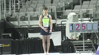 Oleksandr Shybitov  - Vault  - 2024 Xfinity U.S. Championships  - Junior Men Day 2