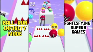 Ball Run 2048  Infinity Mode Relaxing Exciting New Update Gameplay Part 79