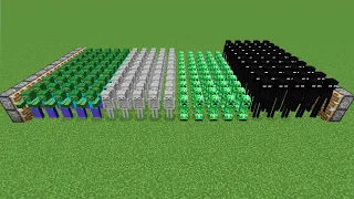 x500 creeper and x500 enderman and x500 zombie and x500 skeletons minecraft combined?