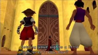 Kingdom Hearts FM [PS3] Commentary #031, Agrabah (2/5): Pot Centipede and Cave of Wonders