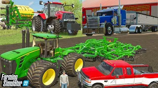 I Start The First Day Of Field Prep Work? | Farming Simulator 22