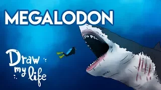 Could MEGALODON Still Live In The DEEP OCEAN? | Draw my life