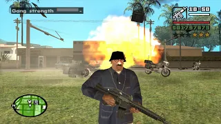 The Chain Game Blue Hair - GTA San Andreas - Turf Wars (Gang Wars) in Los Santos - Part 33