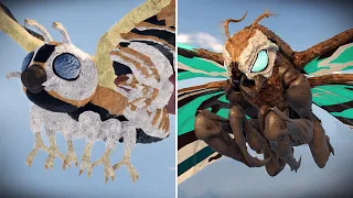 Titanus Mosura vs Heisei Mothra Comparison | Which is Your Favorite?