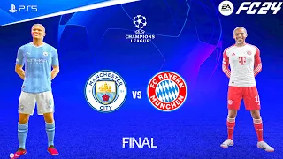 FC 24 - Manchester City vs Bayern Munich - UEFA Champions League Final | PS5™ [4K60]