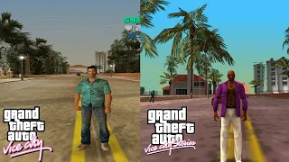 PERBANDINGAN BEBERAPA LOKASI VICE CITY DI GTA VICE CITY vs GTA VICE CITY STORIES #1