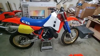 HONDA CR500R 1987 walk around