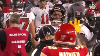 Tom Brady Talking Trash To Tyrann Mathieu in Super Bowl LV (FULL)