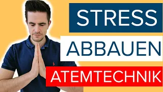 Stress abbauen mit dieser Atemtechnik | so beruhigst Du dein vegetatives Nervensystem!