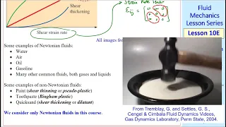 Fluid Mechanics Lesson 10E: The Navier-Stokes Equation