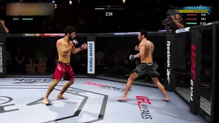 *Zabit Magomedsharipov vs Max Holloway UFC 4 QM | Clean Fighting | *NO COMMENTARY