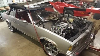 1st In The World 2016 Z-06 Supercharged LT4 Crate Engine Install in a 1978 Malibu