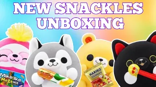 NEW ZURU SNACKLES UNBOXING | PLUSHIES WITH MINI BRANDS