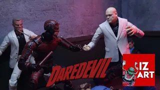 Daredevil Hallway Fight Stop Motion Short: Daredevil vs Kingpin