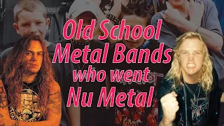 Old School Metal Bands Who Went Nu Metal (Sepultura, Slayer, Anthrax, Machine Head)