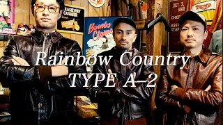 やっぱりA–２カッコええ！経年変化もグッとくる！rainbow country2023