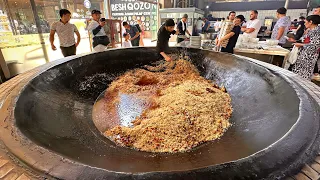 Big WEDDING Pilaf for 1000 People | Most  POPULAR Traditional Uzbek National Food