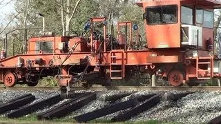 NS T&S Track Machines in Action Part One 1 21 2013