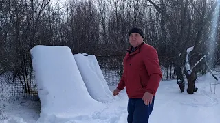 Так храним виноградную лозу до самой весны