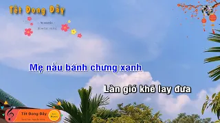 [Tone Nữ] Tết Đong Đầy - KAY Trần, Nguyễn Khoa, Duck V (Guitar beat solo karaoke) | Muối SV
