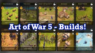Age of Empires 3 Definitive Edition - Art of War Playthrough "Build Orders" | Gold Medal