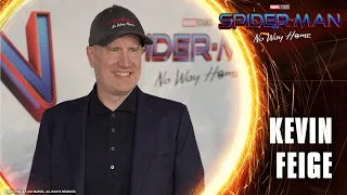 Kevin Feige On Making His Dream Spider-Man Movie | Spider-Man No Way Home Red Carpet