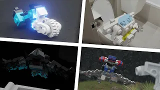Brickmecha LEGO robot transformers animation compilation 27