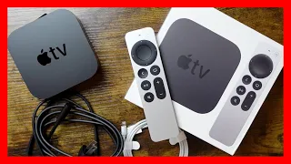 New Apple TV 4K Unboxing With New Siri Remote - Apple TV 2021 vs 2017