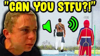 EATING IN MIC WITH 3000% MIC GAIN ON GANG SERVERS *GTA 5 RP*