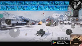 AKHIRNYA BISA NYOBAIN GAME TANK 15VS15 PERTAMA VERSI MOBILE!!! | (Tank Company) | #indonesia