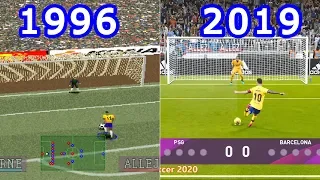 Evolution Of PES - Penalty Kicks (1996-2019)