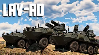 "Лаваш" LAV AD / War Thunder Random № 108